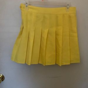 Yellow skirt